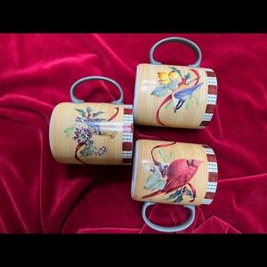 3 Different Lenox Mugs, ‘Winter Greetings Everyday’